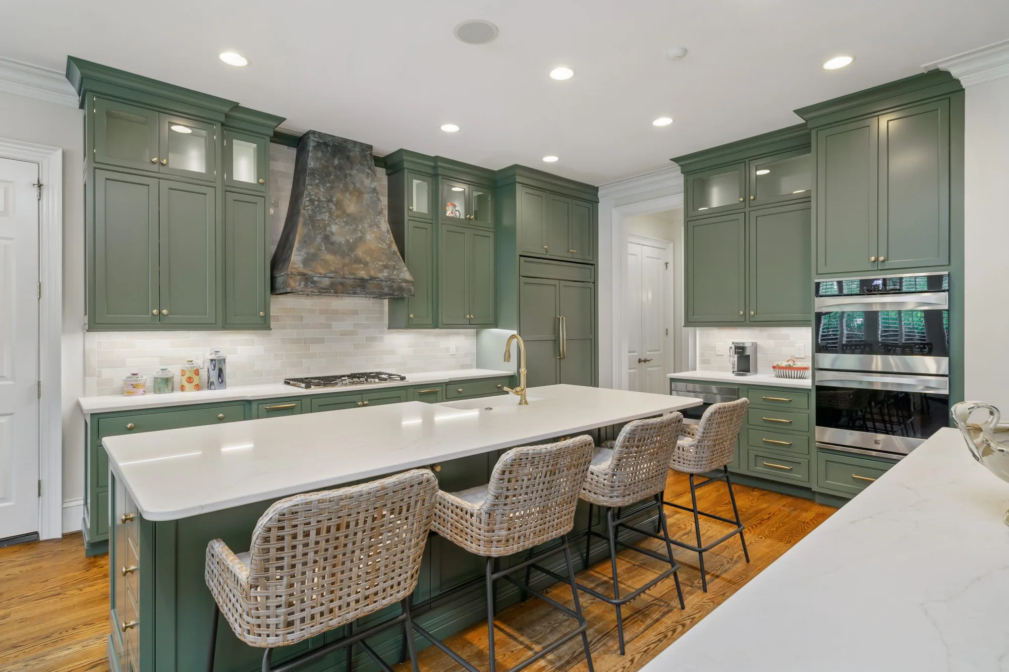 Kitchen remodel with custom cabinetry